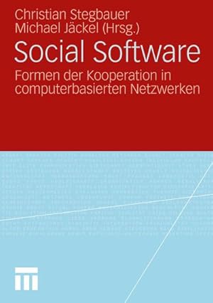 Seller image for Social Software for sale by BuchWeltWeit Ludwig Meier e.K.
