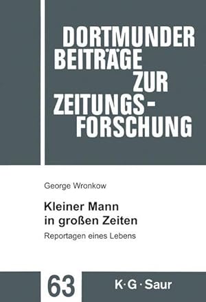 Imagen del vendedor de Kleiner Mann in groen Zeiten a la venta por BuchWeltWeit Ludwig Meier e.K.