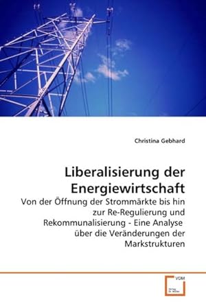 Seller image for Liberalisierung der Energiewirtschaft for sale by BuchWeltWeit Ludwig Meier e.K.
