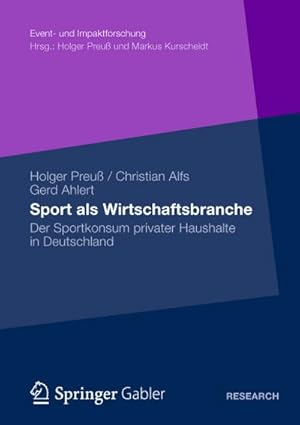 Immagine del venditore per Sport als Wirtschaftsbranche venduto da BuchWeltWeit Ludwig Meier e.K.