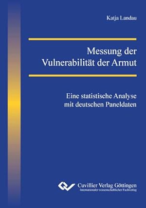 Seller image for Messung der Vulnerabilitt der Armut for sale by BuchWeltWeit Ludwig Meier e.K.