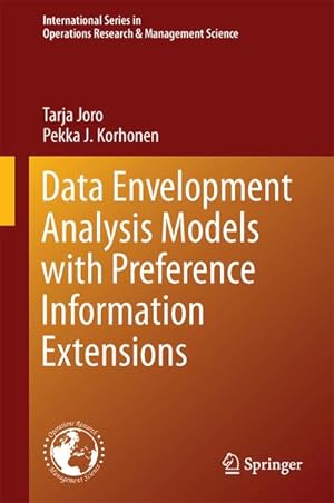 Bild des Verkufers fr Extension of Data Envelopment Analysis with Preference Information zum Verkauf von BuchWeltWeit Ludwig Meier e.K.