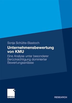 Bild des Verkufers fr Unternehmensbewertung von KMU zum Verkauf von BuchWeltWeit Ludwig Meier e.K.