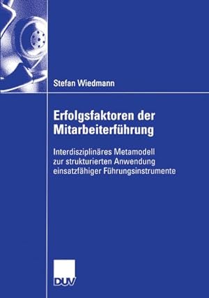 Seller image for Erfolgsfaktoren der Mitarbeiterfhrung for sale by BuchWeltWeit Ludwig Meier e.K.