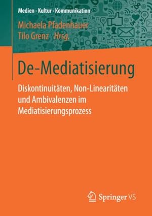 Seller image for De-Mediatisierung for sale by BuchWeltWeit Ludwig Meier e.K.