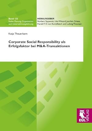 Seller image for Corporate Social Responsibility als Erfolgsfaktor bei M&A-Transaktionen for sale by BuchWeltWeit Ludwig Meier e.K.