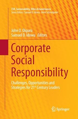 Seller image for Corporate Social Responsibility for sale by BuchWeltWeit Ludwig Meier e.K.