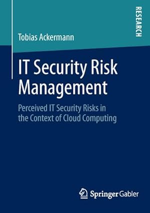 Seller image for IT Security Risk Management for sale by BuchWeltWeit Ludwig Meier e.K.