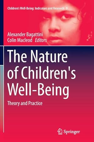 Seller image for The Nature of Children's Well-Being for sale by BuchWeltWeit Ludwig Meier e.K.