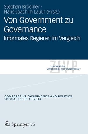 Seller image for Von Government zu Governance for sale by BuchWeltWeit Ludwig Meier e.K.