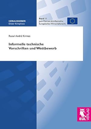 Bild des Verkufers fr Informelle technische Vorschriften und Wettbewerb zum Verkauf von BuchWeltWeit Ludwig Meier e.K.