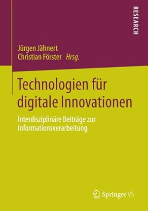 Seller image for Technologien fr digitale Innovationen for sale by BuchWeltWeit Ludwig Meier e.K.