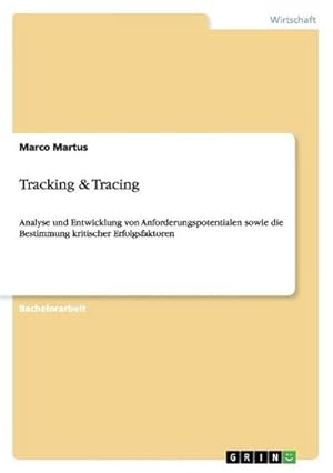 Immagine del venditore per Tracking & Tracing venduto da BuchWeltWeit Ludwig Meier e.K.