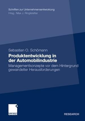 Seller image for Produktentwicklung in der Automobilindustrie for sale by BuchWeltWeit Ludwig Meier e.K.