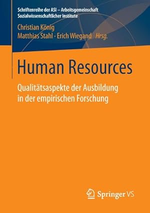 Seller image for Human Resources for sale by BuchWeltWeit Ludwig Meier e.K.