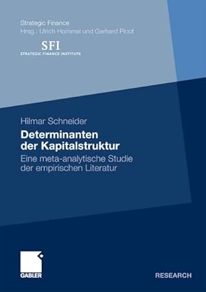 Bild des Verkufers fr Determinanten der Kapitalstruktur zum Verkauf von BuchWeltWeit Ludwig Meier e.K.