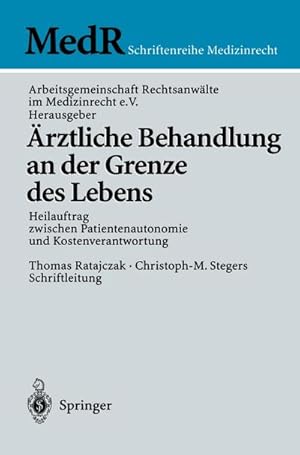 Seller image for rztliche Behandlung an der Grenze des Lebens for sale by BuchWeltWeit Ludwig Meier e.K.