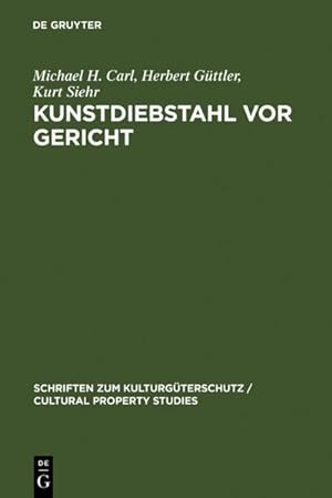 Seller image for Kunstdiebstahl vor Gericht for sale by BuchWeltWeit Ludwig Meier e.K.