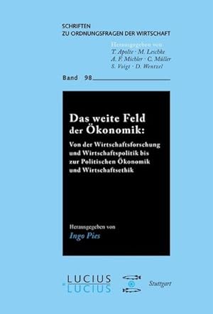 Seller image for Das weite Feld der konomik for sale by BuchWeltWeit Ludwig Meier e.K.