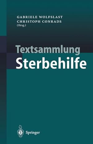 Immagine del venditore per Textsammlung Sterbehilfe venduto da BuchWeltWeit Ludwig Meier e.K.