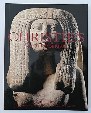 Christie's ANTIQUITIES. South Kensington. WEDNESDAY 7 NOVEMBER 2001