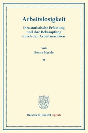Seller image for Arbeitslosigkeit for sale by BuchWeltWeit Ludwig Meier e.K.