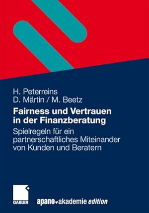 Image du vendeur pour Fairness und Vertrauen in der Finanzberatung mis en vente par BuchWeltWeit Ludwig Meier e.K.