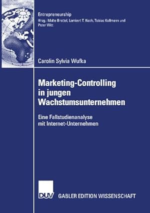 Seller image for Marketing-Controlling in jungen Wachstumsunternehmen for sale by BuchWeltWeit Ludwig Meier e.K.