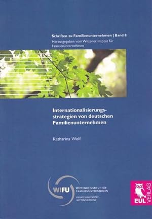Seller image for Internationalisierungsstrategien von deutschen Familienunternehmen for sale by BuchWeltWeit Ludwig Meier e.K.