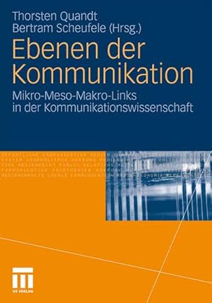 Imagen del vendedor de Ebenen der Kommunikation a la venta por BuchWeltWeit Ludwig Meier e.K.
