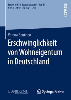 Seller image for Erschwinglichkeit von Wohneigentum in Deutschland for sale by BuchWeltWeit Ludwig Meier e.K.