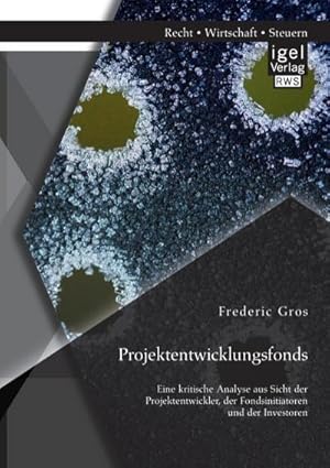 Immagine del venditore per Projektentwicklungsfonds: Eine kritische Analyse aus Sicht der Projektentwickler, der Fondsinitiatoren und der Investoren venduto da BuchWeltWeit Ludwig Meier e.K.