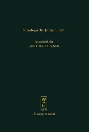 Immagine del venditore per Soziologische Jurisprudenz venduto da BuchWeltWeit Ludwig Meier e.K.
