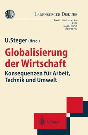 Seller image for Globalisierung der Wirtschaft for sale by BuchWeltWeit Ludwig Meier e.K.