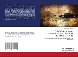 Seller image for Off-Balance Sheet Operations and Shadow Banking System for sale by BuchWeltWeit Ludwig Meier e.K.
