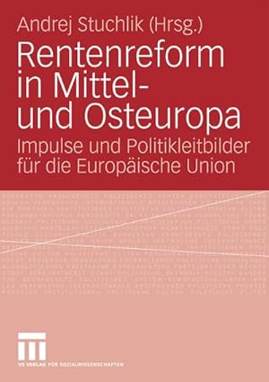 Immagine del venditore per Rentenreform in Mittel- und Osteuropa venduto da BuchWeltWeit Ludwig Meier e.K.