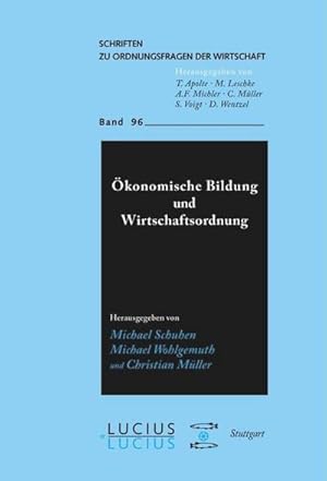 Seller image for konomische Bildung und Wirtschaftsordnung for sale by BuchWeltWeit Ludwig Meier e.K.