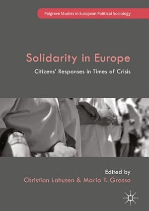 Immagine del venditore per Solidarity in Europe venduto da BuchWeltWeit Ludwig Meier e.K.