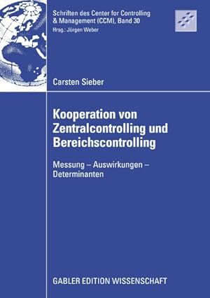 Bild des Verkufers fr Kooperation von Zentralcontrolling und Bereichscontrolling zum Verkauf von BuchWeltWeit Ludwig Meier e.K.