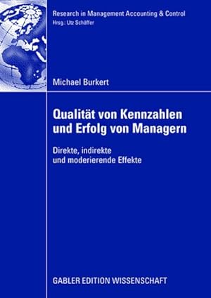 Seller image for Qualitt von Kennzahlen und Erfolg von Managern for sale by BuchWeltWeit Ludwig Meier e.K.