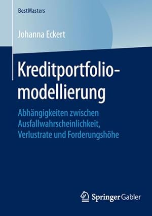 Immagine del venditore per Kreditportfoliomodellierung venduto da BuchWeltWeit Ludwig Meier e.K.