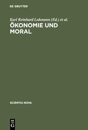 Seller image for konomie und Moral for sale by BuchWeltWeit Ludwig Meier e.K.