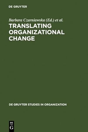 Seller image for Translating Organizational Change for sale by BuchWeltWeit Ludwig Meier e.K.