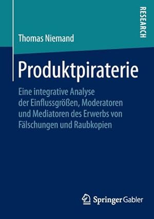 Seller image for Produktpiraterie for sale by BuchWeltWeit Ludwig Meier e.K.