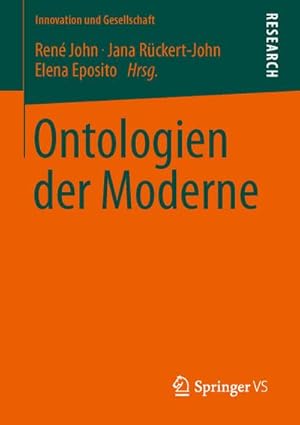 Imagen del vendedor de Ontologien der Moderne a la venta por BuchWeltWeit Ludwig Meier e.K.