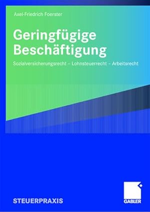 Seller image for Geringfgige Beschftigung for sale by BuchWeltWeit Ludwig Meier e.K.