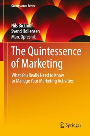 Immagine del venditore per The Quintessence of Marketing venduto da BuchWeltWeit Ludwig Meier e.K.