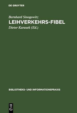 Bild des Verkufers fr Leihverkehrs-Fibel zum Verkauf von BuchWeltWeit Ludwig Meier e.K.
