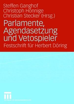 Immagine del venditore per Parlamente, Agendasetzung und Vetospieler venduto da BuchWeltWeit Ludwig Meier e.K.