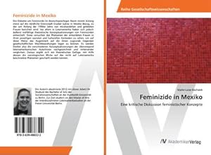 Bild des Verkufers fr Feminizide in Mexiko zum Verkauf von BuchWeltWeit Ludwig Meier e.K.